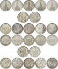 Germany - Third Reich Lot of 12 Silver Coins 1934 -1938
5 Reichsmark 1934 - 1938; Silver