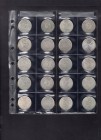 Germany Federal Republic Lot of 73 Coins 5 Mark 1951 - 1974 BRD Deutsche Mark
1 auction lot - Full collection of 73 pieces including all key dates wi...