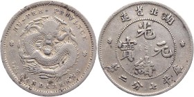 China - Hupen 10 Cents 1895 -1907
Y# 124.1; Silver 2,60g.