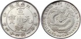 China - Kiangnan 20 Cents 1898 
Y# 143; Silver 5.31g