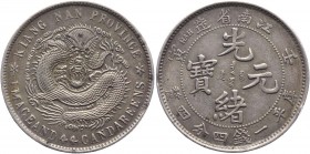 China - Kiangnan 20 Cents 1902 
Y# 143.a.8; Silver 5,2g.