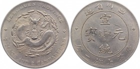 China - Szechuan 1 Dollar 1909 -1911
Y# 243; Silver 26,7g.