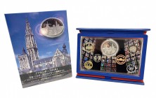 Japan Official Proof Set of 7 Coins 2010 Rare!
KM# PS 87; Proof; Joined Issue with Belgium 20 Euro A Dog of Flanders; With Amazing Original Box & Cer...