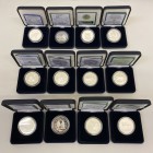 Kazakhstan Lot of 12 Coins 2001 -2010
1 Tenge 2010 UNC & 500 Tenge 2001-2010 Proof; Silver; All Coins Comes with Original Boxes & With Certificates