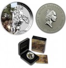 Tuvalu 1 Dollar 2009 
KM# 92; Silver; 300th Anniversary of the Battle of Poltava; Mint 5000 Pcs; With Original Box & Certificate