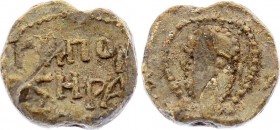 Russia - Kievan Rus Duke Vladimir 978 -1015 AD
Plumbum seal of Grand Duke Vladimir.