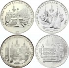 Russia - USSR Full Set of 4 Coins 1977 
5 Roubles 1977; Silver; Olympics, Different Motives