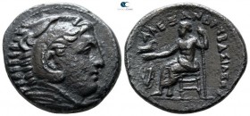 Kings of Macedon. Amphipolis. Philip III Arrhidaeus 323-317 BC. In the name and types of Alexander III. Struck under Antipater, circa 322-320 BC. Tetr...