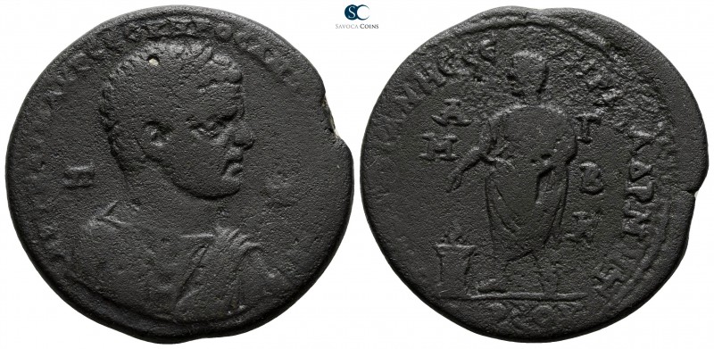 Cilicia. Tarsos. Caracalla AD 198-217. 
Bronze Æ

32mm., 17,49g.

AVT KAI M...