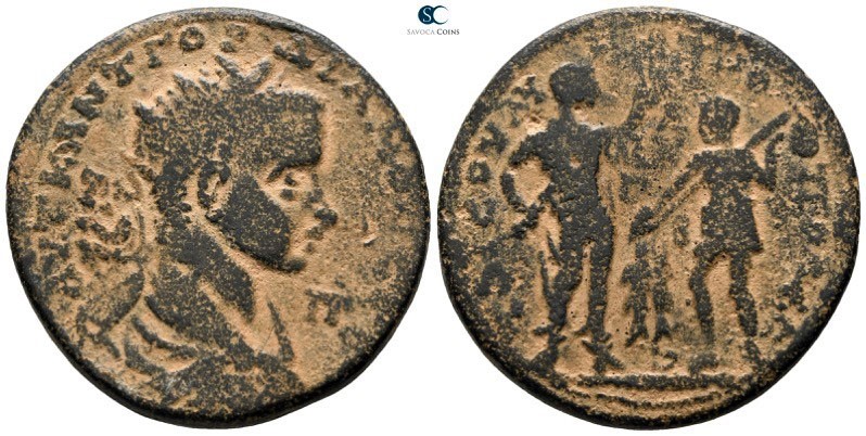 Cilicia. Tarsos. Gordian III. AD 238-244. 
Bronze Æ

33mm., 22,12g.

AYT K ...