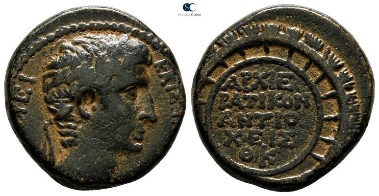 Seleucis and Pieria. Antioch. Augustus 27 BC-AD 14. Dated year 29 of the Actian ...