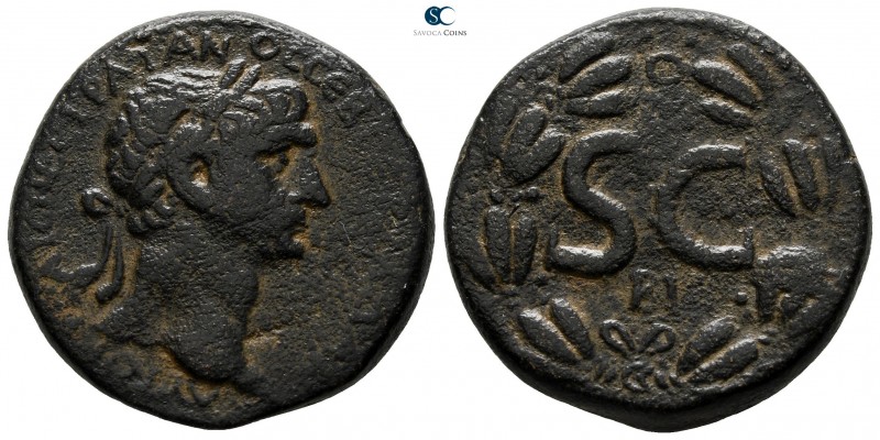 Seleucis and Pieria. Antioch. Trajan AD 98-117. 
Bronze Æ

25mm., 14,35g.

...