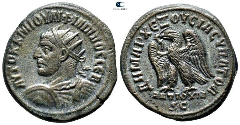 Seleucis and Pieria. Antioch. Philip I Arab AD 244-249. Struck AD 248-249
Billo...