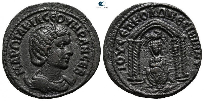 Mesopotamia. Nisibis. Otacilia Severa AD 244-249. 
Bronze Æ

23mm., 11,90g.
...