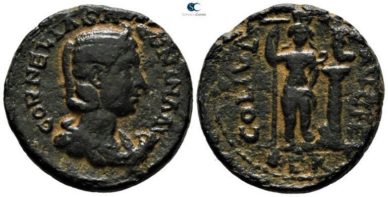 Phoenicia. Berytus. Salonina AD 254-268. 
Bronze Æ

27mm., 16,18g.

CORNELI...