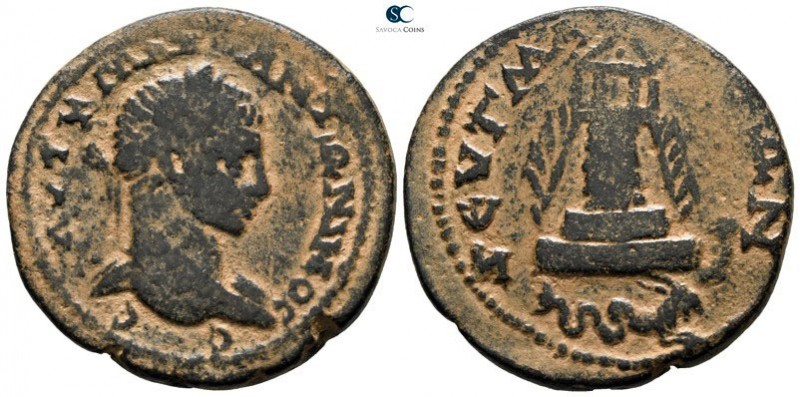 Commagene. Zeugma. Elagabalus AD 218-222. 
Bronze Æ

32mm., 18,70g.

AVT K ...