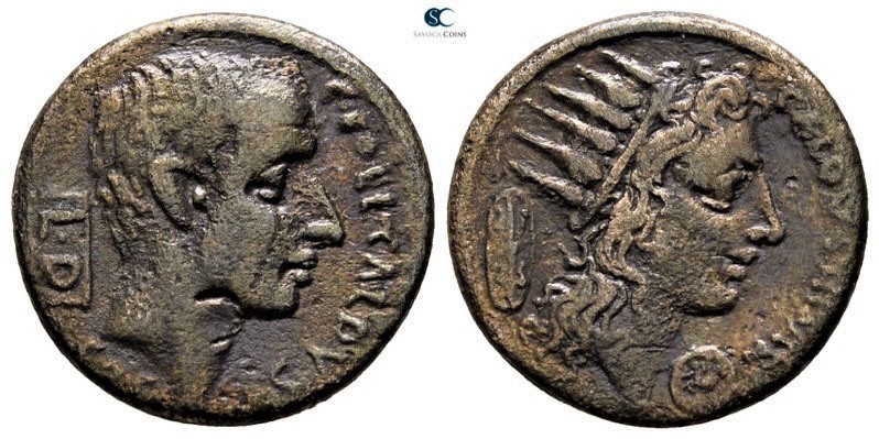 C. Coelius Caldus 53 BC. Rome
Denarius AR

17mm., 3,55g.

C COEL CALDVS COS...
