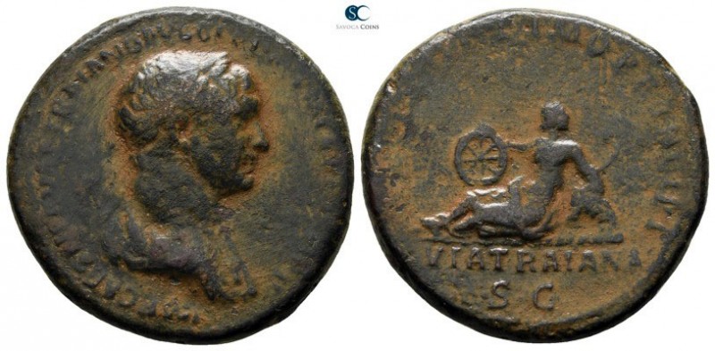 Trajan AD 98-117. Struck AD 112-115. Rome
As Æ

26mm., 12,04g.

IMP CAES NE...