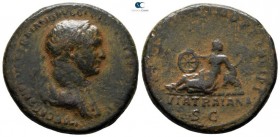 Trajan AD 98-117. Struck AD 112-115. Rome. As Æ