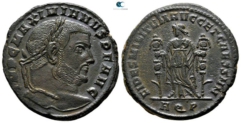 Maximianus Herculius AD 286-305. Aquileia
Follis Æ

27mm., 9,89g.

IMP C MA...