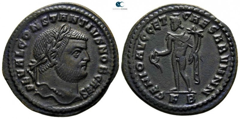 Constantius I as Caesar AD 293-305. Struck AD 297-299. Cyzicus
Follis Æ

28mm...