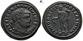 Constantius I as Caesar AD 293-305. Struck AD 297-299. Cyzicus. Follis Æ