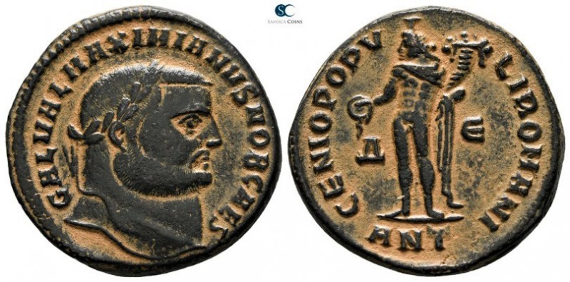 Galerius as Caesar AD 293-305. Antioch
Follis Æ

26mm., 10,33g.

GAL VAL MA...