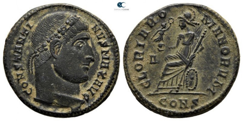 Constantinus I the Great AD 306-337. Constantinople
Follis Æ

18mm., 3,19g.
...