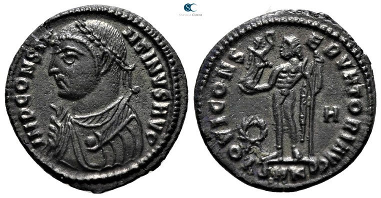 Constantinus I the Great AD 306-337. Cyzicus
Follis Æ

18mm., 2,72g.

IMP C...