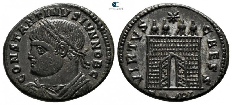 Constantinus II, as Caesar AD 317-337. Struck AD 325-326. Arles
Follis Æ

19m...