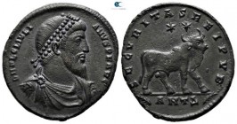 Julian II AD 360-363. Struck AD 361-363. Antioch. 4th officina. Follis Æ
