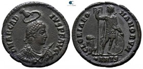 Arcadius AD 383-408. Antioch. Follis Æ