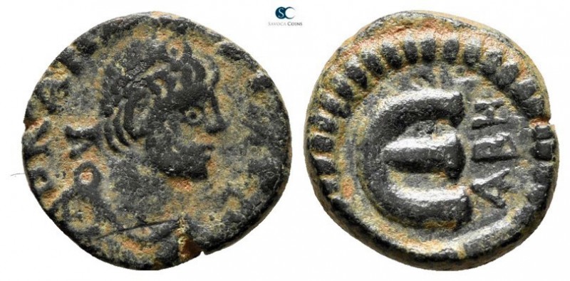 Anastasius I AD 491-518. Struck AD 498-518. Antioch. 2nd officina
Pentanummium ...