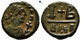 Tiberius II Constantine AD 578-582. Alexandria. 12 Nummi Æ