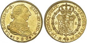 2 escudos. 1788. Madrid. VI-1297. B.O. EBC.