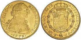 8 escudos. 1779. México. FF. VI-1656. MBC+.