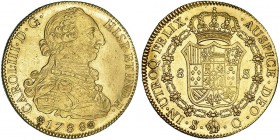 8 escudos. 1788. Sevilla. C. VI-1783. R.B.O. EBC-/EBC.