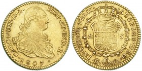 2 escudos. 1807. Madrid. FA. VI-1058. MBC.