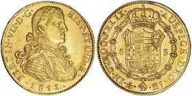 8 escudos. 1811. México. HJ. VI-1484. R.B.O. EBC-/EBC.