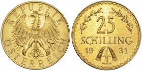 AUSTRIA. 5 chelines. 1931. KM-2841. EBC+.