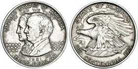 ESTADOS UNIDOS DE AMÉRICA. 1/2 dólar. 1921. KM-148.1. MBC+.