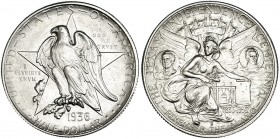 ESTADOS UNIDOS DE AMÉRICA. 1/2 dólar. 1936S. Texas. KM-167. SC.