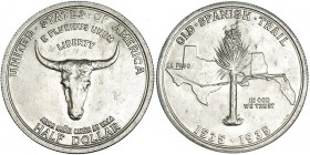 ESTADOS UNIDOS DE AMÉRICA. 1/2 dólar. 1935. Old Spanish Trail. KM-172. EBC+. Muy rara.