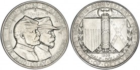 ESTADOS UNIDOS DE AMÉRICA. 1/2 dólar. 1936. Gettysburg. KM-181. SC. Rara.