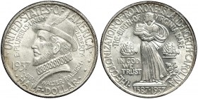 ESTADOS UNIDOS DE AMÉRICA. 1/2 dólar. 1937. Roanoke Island. KM-186. MS-65. SC.