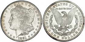 ESTADOS UNIDOS DE AMÉRICA. Dólar. 1881 CC. KM-110. SC.