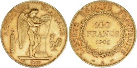 FRANCIA. 100 francos. 1906 A. KM-832. MBC+.