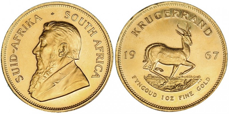 SUDÁFRICA. Krugerrrand. 1967. KM-73. SC.