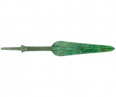 LURISTÁN. Punta de lanza. Siglo IX-VIII a.C. Bronce. Altura 38,5 cm.