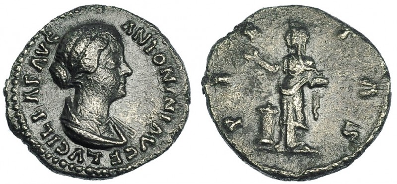 LUCILLA, (Hija de Marco Aurelio). Denario. Roma (164-182). R/ Pietas velada, de ...